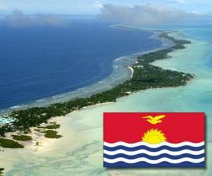 yapboz Kiribati Bayrağı